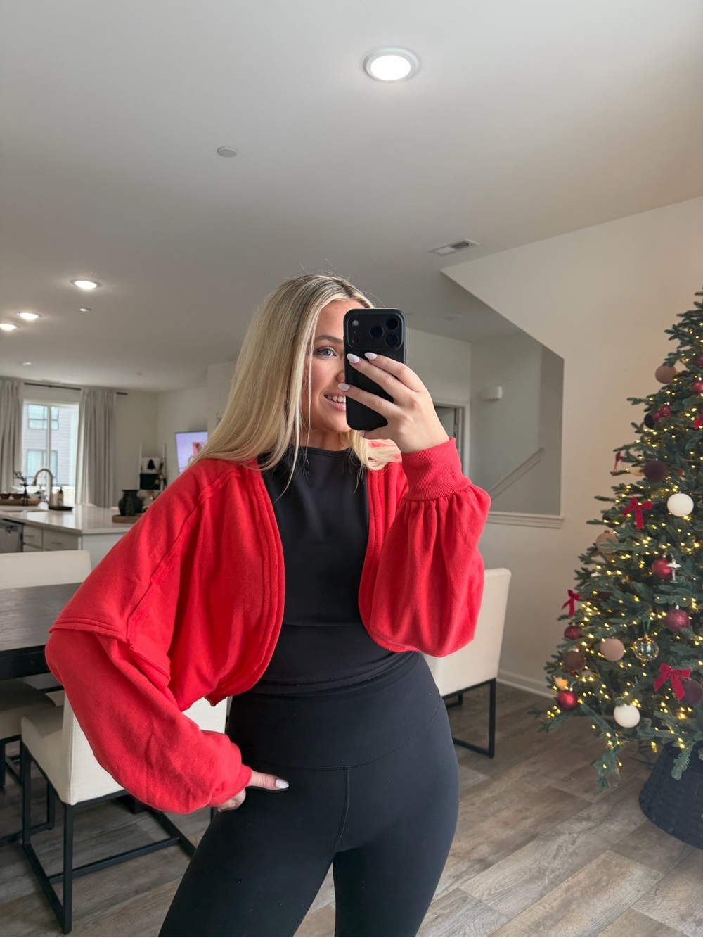 Ayla red bolero shrug nwt - Picture 12 of 16